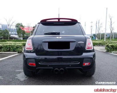 CARBONADO Carbonado CFRP JCW Style Roof Spoiler for MINI Cooper S 2007-2015 - CF8472JCW-RS