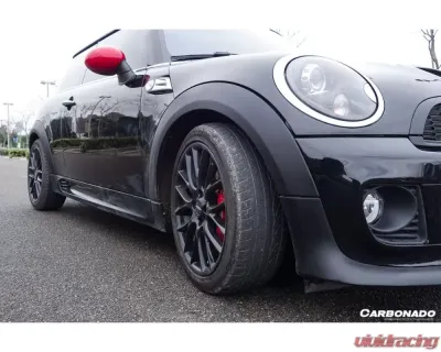 Carbonado Carbonado FGPCF8472JCW-SS Style Side Skirts for MINI Cooper S 2007-2015 - FGPCF8472JCW-SS