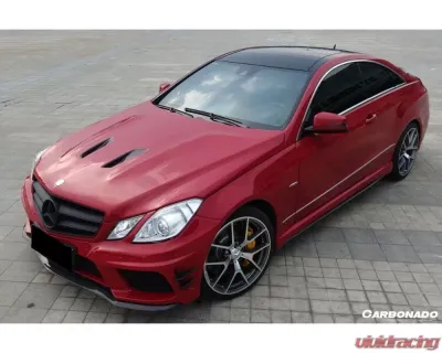 Carbonado CFRP BKSS Style Hood Mercedes Benz E Class W207 Coupe 2010-2013 - CF8489BK.H