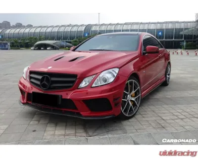 Carbonado CFRP BKSS Style Hood Mercedes Benz E Class W207 Coupe 2010-2013 - CF8489BK.H