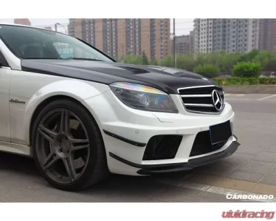 Carbonado Carbonado FGPCF BK Style Front Bumper for Mercedes Benz C63 AMG W204 2008-2011 - FGP8491BE