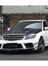 Carbonado Carbonado FGPCF BK Style Front Bumper for Mercedes Benz C63 AMG W204 2008-2011                                     - FGP8491BE - Image 7