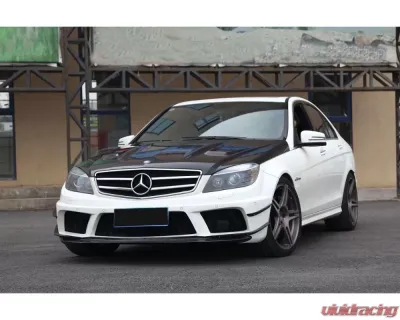 Carbonado Carbonado FGPCF BK Style Front Bumper for Mercedes Benz C63 AMG W204 2008-2011 - FGP8491BE