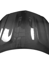 Carbonado CFRP BK Style Hood Mercedes Benz C Class W204 2012-2014                                     - CF8493BK.H - Image 3
