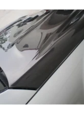 Carbonado CFRP BK Style Hood Mercedes Benz C Class W204 2012-2014                                     - CF8493BK.H - Image 6