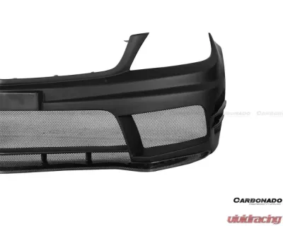 Carbonado Carbonado FRP P Style Front Bumper for Mercedes Benz C Class W204 2012-2014 - 8493PD