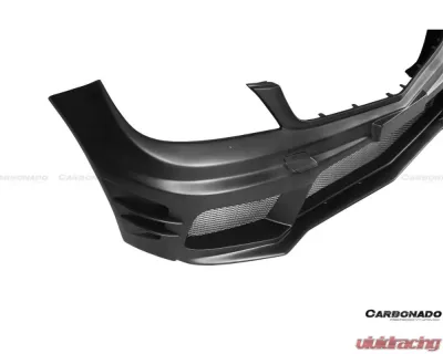 Carbonado Carbonado FRP P Style Front Bumper for Mercedes Benz C Class W204 2012-2014 - 8493PD