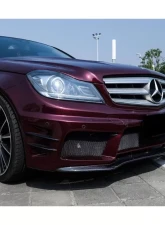 Carbonado Carbonado FRP P Style Front Bumper for Mercedes Benz C Class W204 2012-2014                                     - 8493PD - Image 7