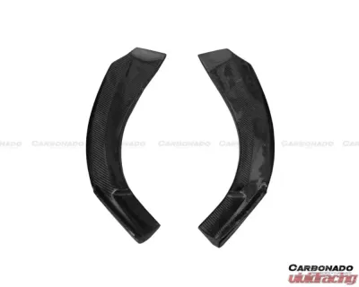 Carbonado CFRP PA Style Front Lip for Mercedes Benz CLA Sport / CLA45 AMG 2014-2016 - CF8496PA.FL
