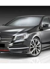 Carbonado CFRP PA Style Front Bumper Insert Mercedes Benz CLA Sport | CLA45 AMG W117 2014-2016                                     - CF8496PA.FCL - Image 8