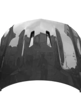 Carbonado CFRP BK Style Hood Mercedes Benz CLS W218 2011-2018                                     - CF8497BK.H - Image 2