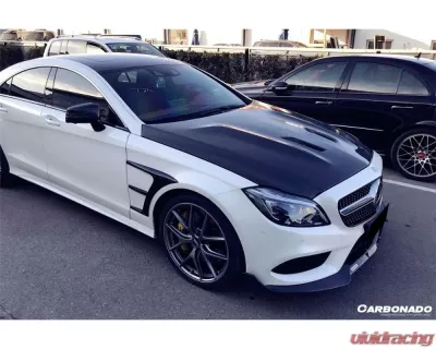 Carbonado CFRP BK Style Hood Mercedes Benz CLS W218 2011-2018 - CF8497BK.H