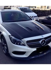 Carbonado CFRP BK Style Hood Mercedes Benz CLS W218 2011-2018                                     - CF8497BK.H - Image 7