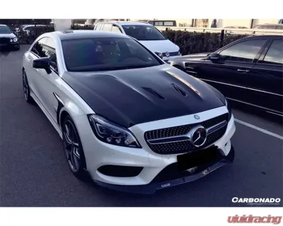 Carbonado CFRP BK Style Hood Mercedes Benz CLS W218 2011-2018 - CF8497BK.H