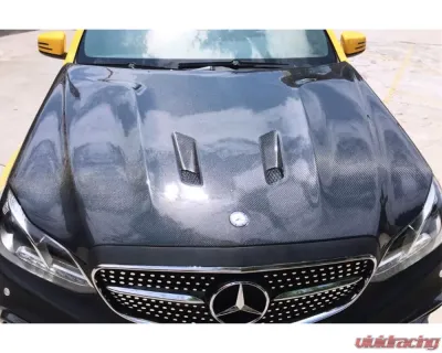 Carbonado CFRP BKSS Style Hood Mercedes Benz E Class W212 2014-2016 - CF8498BK.H