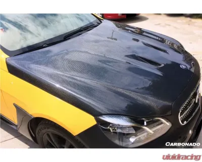 Carbonado CFRP BKSS Style Hood Mercedes Benz E Class W212 2014-2016 - CF8498BK.H