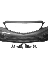 Carbonado Carbonado FRP WD Style Front Bumper for Mercedes Benz E Class W212 2014-2016                                     - 8498WD.FB - Image 2