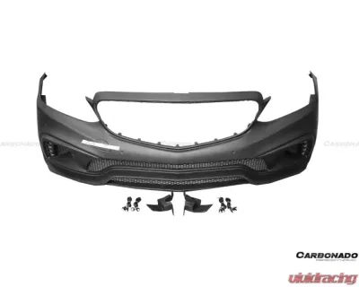 Carbonado Carbonado FRP WD Style Front Bumper for Mercedes Benz E Class W212 2014-2016 - 8498WD.FB