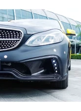 Carbonado Carbonado FRP WD Style Front Bumper for Mercedes Benz E Class W212 2014-2016                                     - 8498WD.FB - Image 4