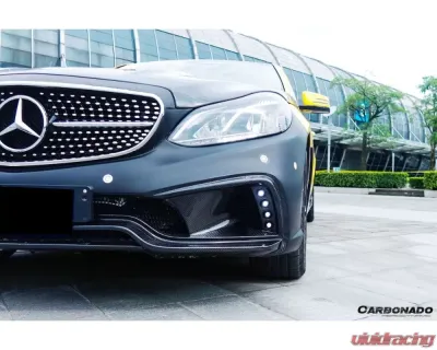 Carbonado Carbonado FRP WD Style Front Bumper for Mercedes Benz E Class W212 2014-2016 - 8498WD.FB