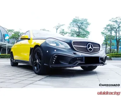 Carbonado Carbonado FRP WD Style Front Bumper for Mercedes Benz E Class W212 2014-2016 - 8498WD.FB