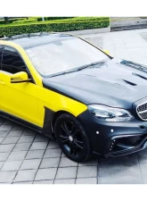 Carbonado Carbonado FRP WD Style Front Bumper for Mercedes Benz E Class W212 2014-2016                                     - 8498WD.FB - Image 9