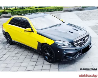 Carbonado Carbonado FRP WD Style Front Bumper for Mercedes Benz E Class W212 2014-2016 - 8498WD.FB