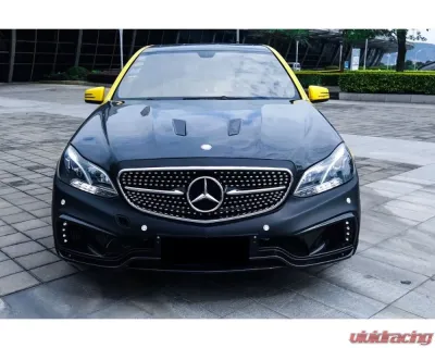 Carbonado Carbonado FRP WD Style Front Bumper for Mercedes Benz E Class W212 2014-2016 - 8498WD.FB