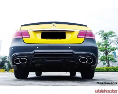Carbonado FRP WD Style Rear Bumper Mercedes Benz E Class W212 2014-2016 - 8498WD.RB