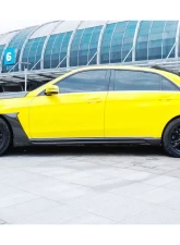 Carbonado Carbonado FRP WD Style Side Skirts for Mercedes Benz E Class W212 2014-2016                                     - 8498WD.SS - Image 6