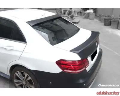 Carbonado Carbon Fiber Trunk Spoiler for Mercedes Benz E Class W212 2010-2016 - CF8498WD.TS