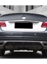 Carbonado Carbon Fiber Trunk Spoiler for Mercedes Benz E Class W212 2010-2016                                     - CF8498WD.TS - Image 4
