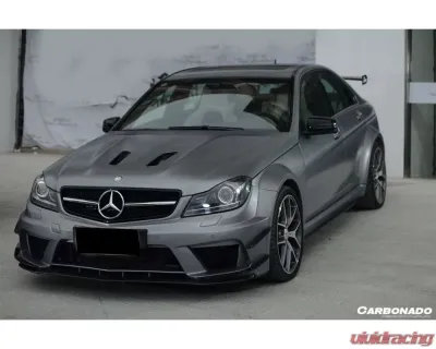 Carbonado CFRP BK Style Hood Mercedes Benz C63 AMG W204 2012-2014 - CF8500BLK.H