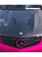 Carbonado CFRP BK Style Hood Mercedes Benz C63 AMG W204 2012-2014                                     - CF8500BLK.H - Image 15