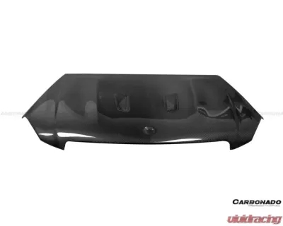 Carbonado CFRP BK Style Hood Mercedes Benz C63 AMG W204 2012-2014 - CF8500BLK.H