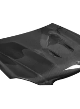 Carbonado CFRP BK Style Hood Mercedes Benz C63 AMG W204 2012-2014                                     - CF8500BLK.H - Image 4