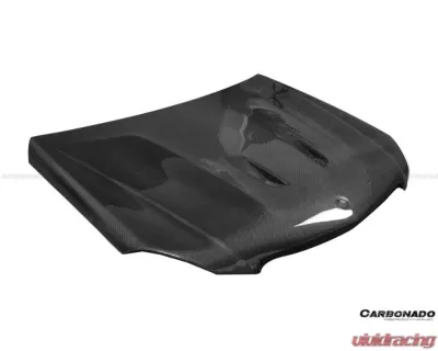 Carbonado CFRP BK Style Hood Mercedes Benz C63 AMG W204 2012-2014 - CF8500BLK.H