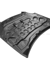 Carbonado CFRP BK Style Hood Mercedes Benz C63 AMG W204 2012-2014                                     - CF8500BLK.H - Image 8
