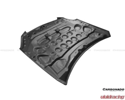 Carbonado CFRP BK Style Hood Mercedes Benz C63 AMG W204 2012-2014 - CF8500BLK.H