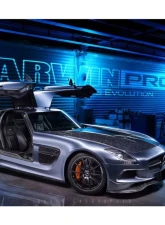 Carbonado 6X6MTCF BKSS Style Hood Mercedes Benz SLS AMG W197 2010-2015                                     - 6X6MTCF8515BLS.H - Image 13