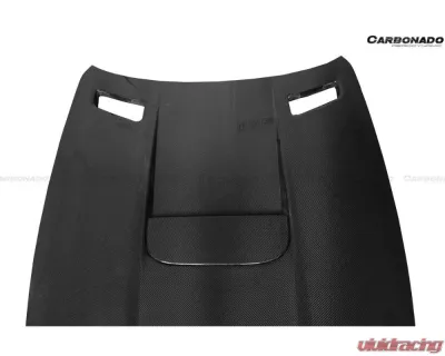 Carbonado 6X6MTCF BKSS Style Hood Mercedes Benz SLS AMG W197 2010-2015 - 6X6MTCF8515BLS.H