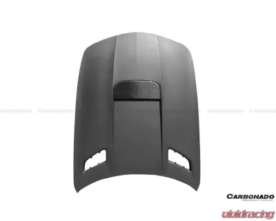 Carbonado 6X6MTCF BKSS Style Hood Mercedes Benz SLS AMG W197 2010-2015 - 6X6MTCF8515BLS.H