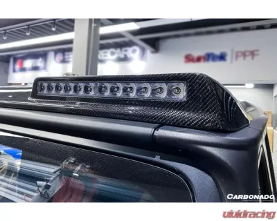 Carbonado FGCF BR Style Front Roof Spoiler Mercedes Benz G-Class W464 G-Wagen 2019-2021 - FGCF8516BRS-FRS