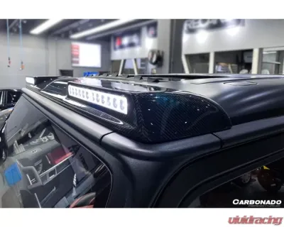 Carbonado FGCF BR Style Front Roof Spoiler Mercedes Benz G-Class W464 G-Wagen 2019-2021 - FGCF8516BRS-FRS