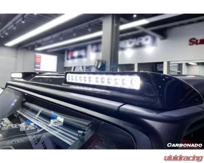 Carbonado FGCF BR Style Front Roof Spoiler Mercedes Benz G-Class W464 G-Wagen 2019-2021 - FGCF8516BRS-FRS