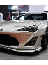 Carbonado Carbonado FRP RBY1 Style Wide Body Kit for Scion FRS, Subaru BRZ, Toyota GT86 2012-2020                                     - 8876RBY.L-FULL KIT - Image 12