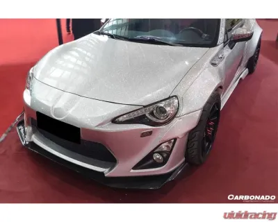 Carbonado Carbonado FRP RBY1 Style Wide Body Kit for Scion FRS, Subaru BRZ, Toyota GT86 2012-2020 - 8876RBY.L-FULL KIT