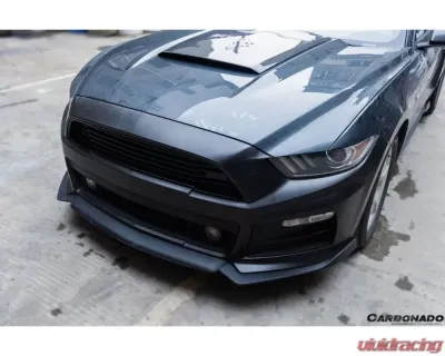 Carbonado Carbonado FRP RSH Style Front Bumper for Ford Mustang 2014-2017 - 8992RSH-FB