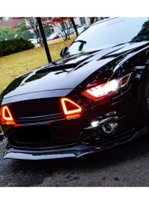 Carbonado CFRP Rsh Style Hood Scoop Cover for Ford Mustang 2014-2017                                     - CF8992RSH.HC - Image 6