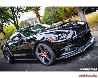 Carbonado CFRP Rsh Style Hood Scoop Cover for Ford Mustang 2014-2017 - CF8992RSH.HC